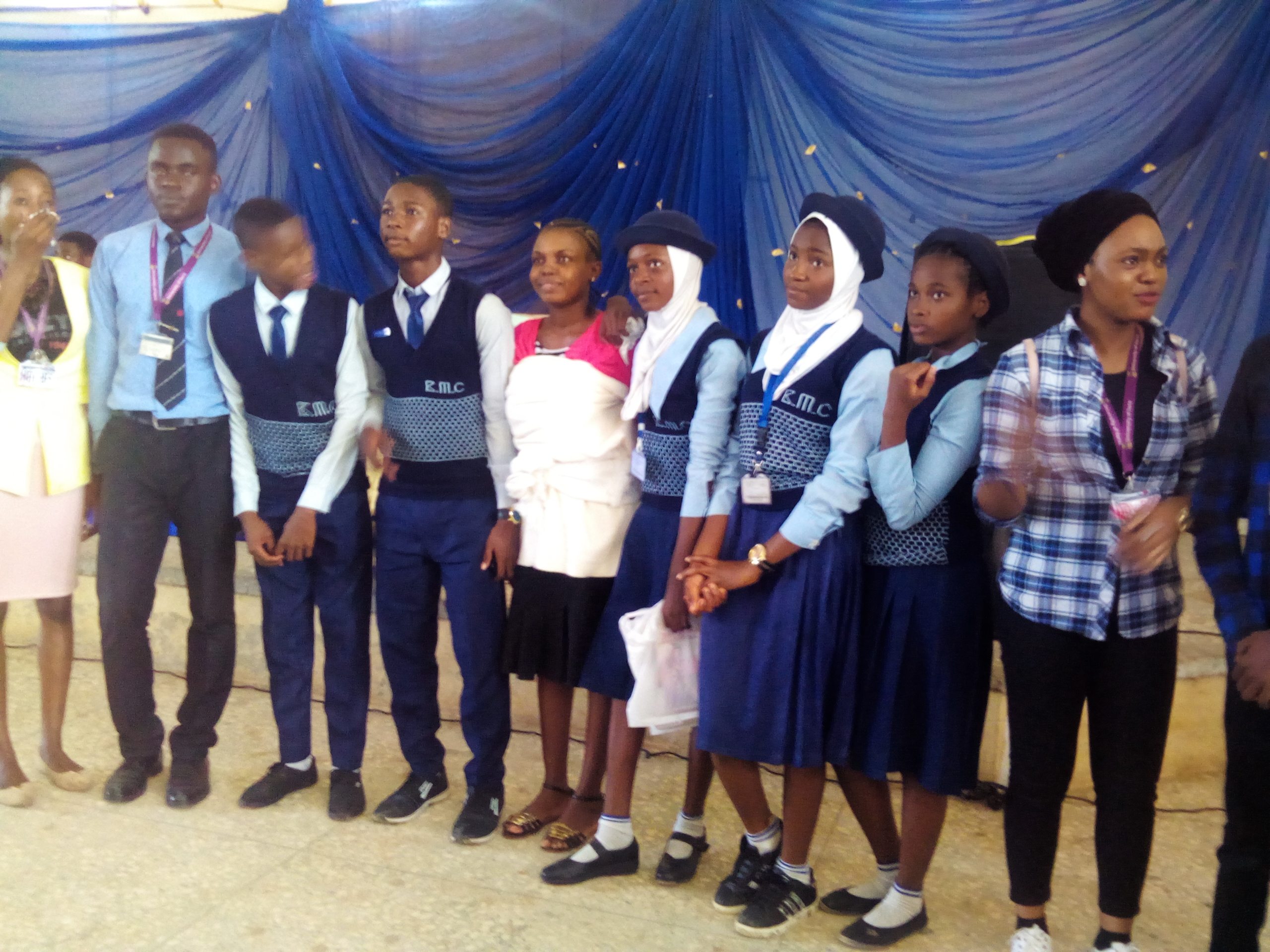 a cross section of secondary and university students in an economic summit
