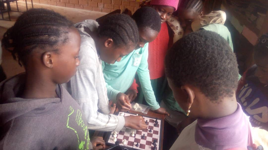 a cross section of gamify participant playing chess
