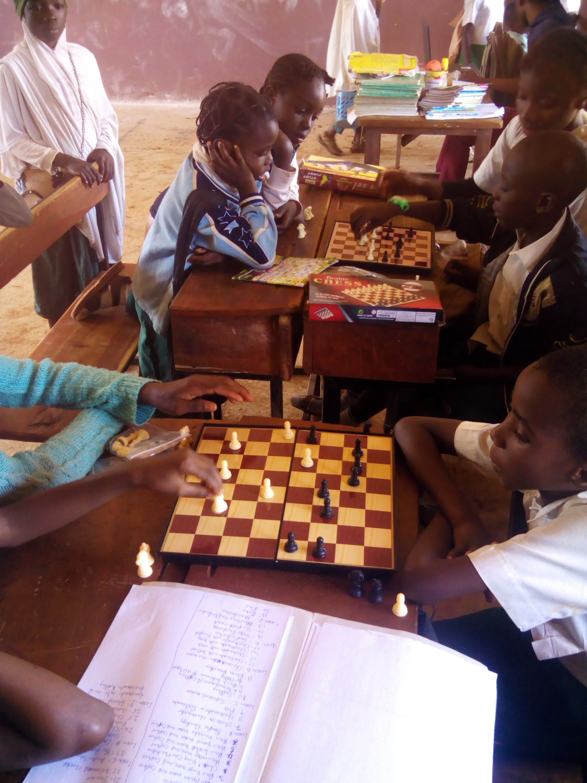 a cross section of gamify participant playing chess