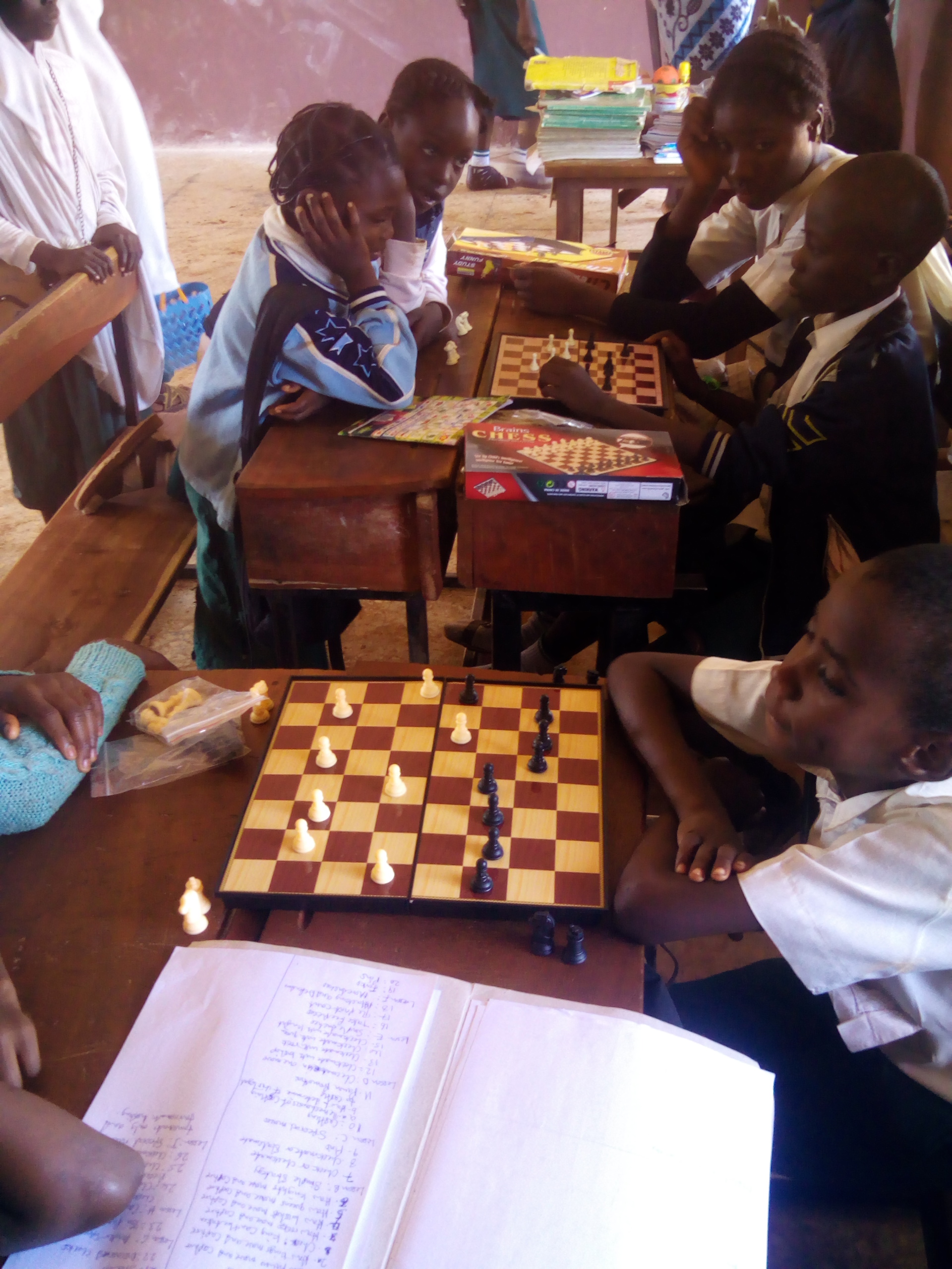 a cross section of gamify participant playing chess