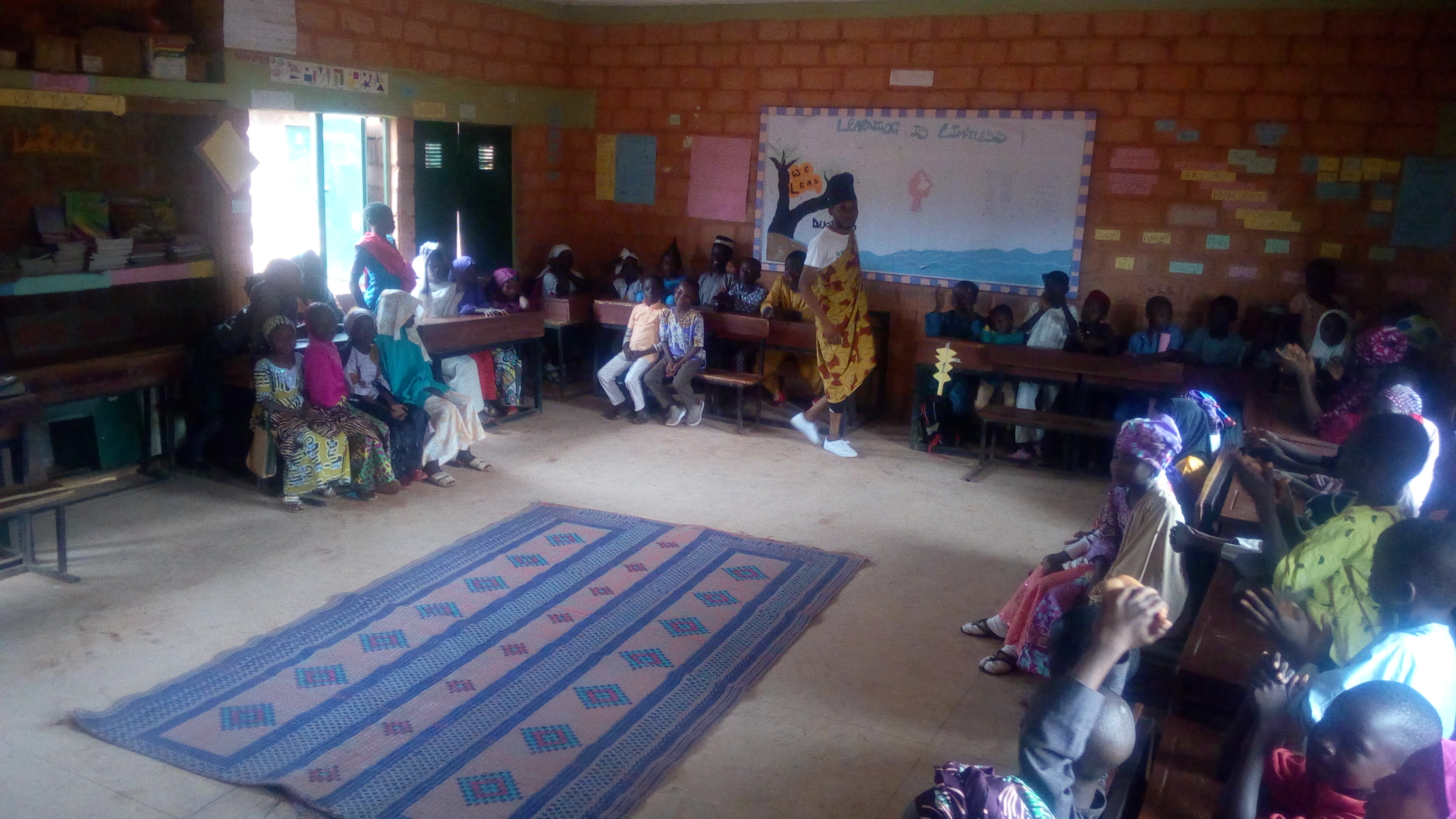 pupils sporting cultural wears